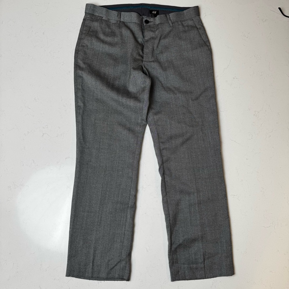 H&M Charcoal Gray Trousers